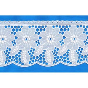 Broderie Anglaise blanc