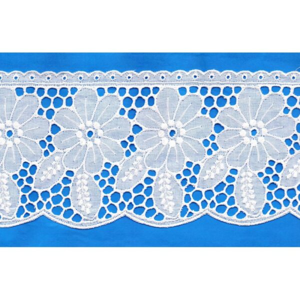 Broderie Anglaise blanc