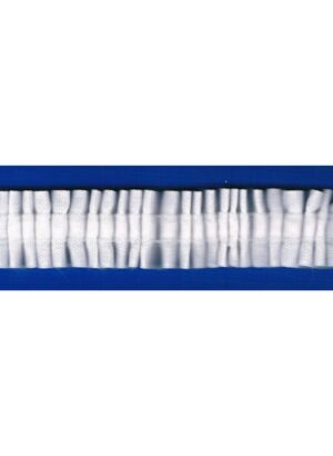 Rufflette 25mm 3 mètres, blanc