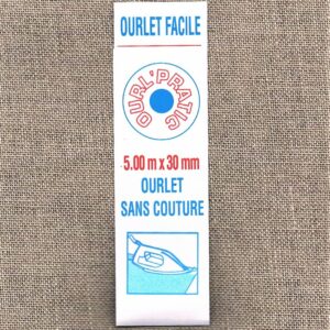 Thermocollant ourlet rapide 5mètres, double face ourlet sans couture