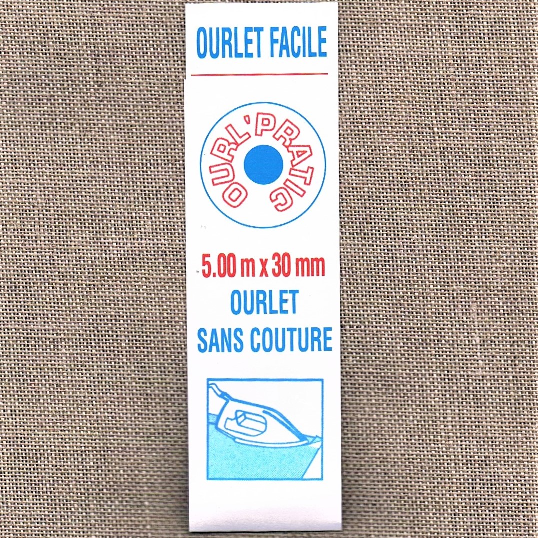 Thermocollant ourlet rapide 5mètres, double face ourlet sans couture