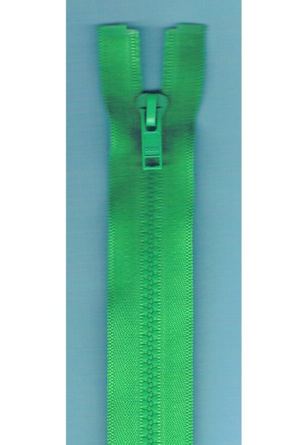 Fermeture Séparable 40cm jusqu'à 85cm vert pomme 40-45-50-55-60-65-70-75-80-85 cm