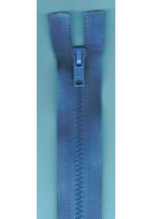 Fermeture Séparable 40cm jusqu'à 85cm Bleu-Denim 40-45-50-55-60-65-70-75-80-85 cm
