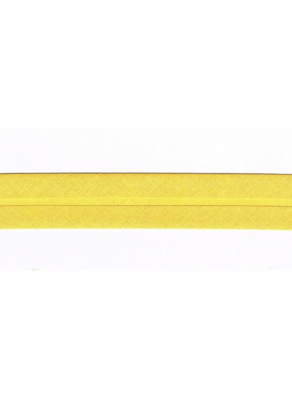 Ruban Biais 20mm Jaune