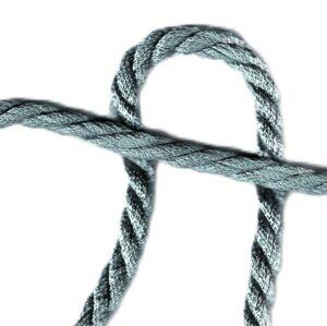 Cordon satiné 8mm Vert antique