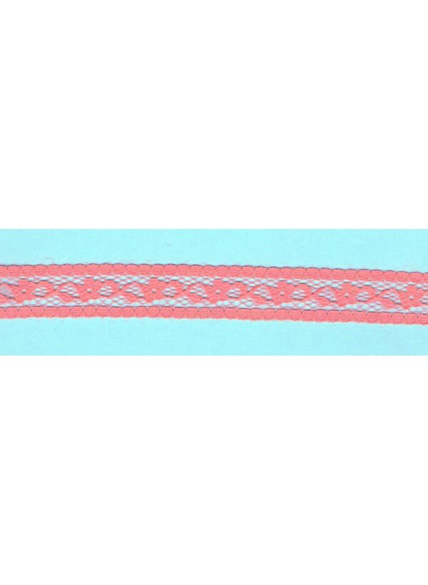 Dentelle entre-deux 20mm rose