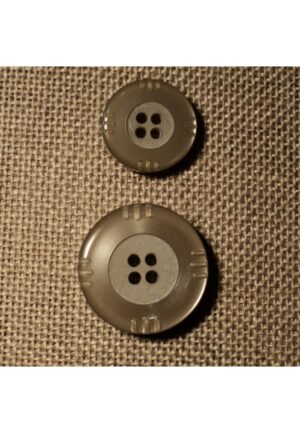 Bouton taupe 15mm/20mm 4-trous
