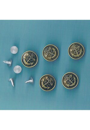Boutons Jeans Ancre 16mm bronze (5)