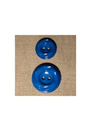 Bouton manteau bleu royal 23mm/30mm 2-trou