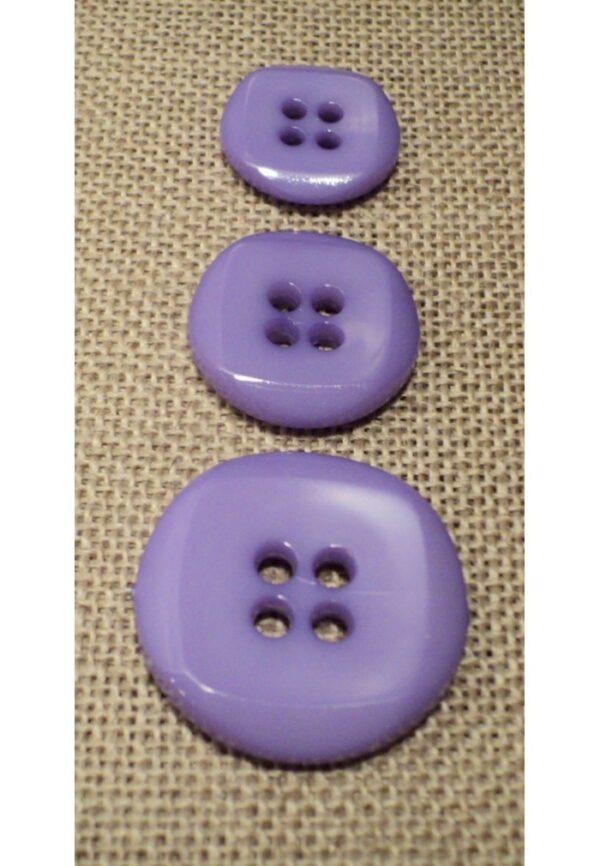 Bouton mauve 15mm/18mm/23mm 4-trous