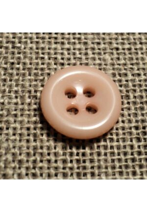 Bouton rose bonbon 11mm 4-trous Bouton Bébé, chemise, button down