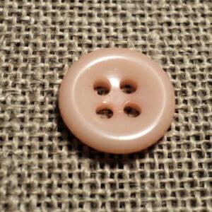 Bouton rose bonbon 11mm 4-trous Petit Bouton Bébé, chemise, button down