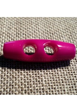 Bouton buchette fuchsia 25mm 2-trous kabig