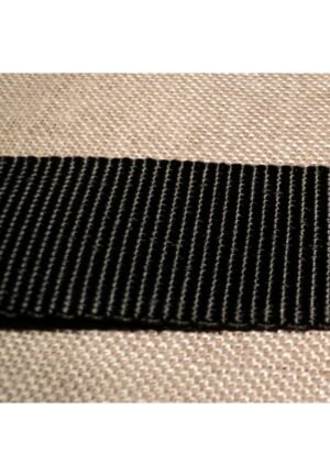 Ruban sangle 30 mm noir YKK extra fort