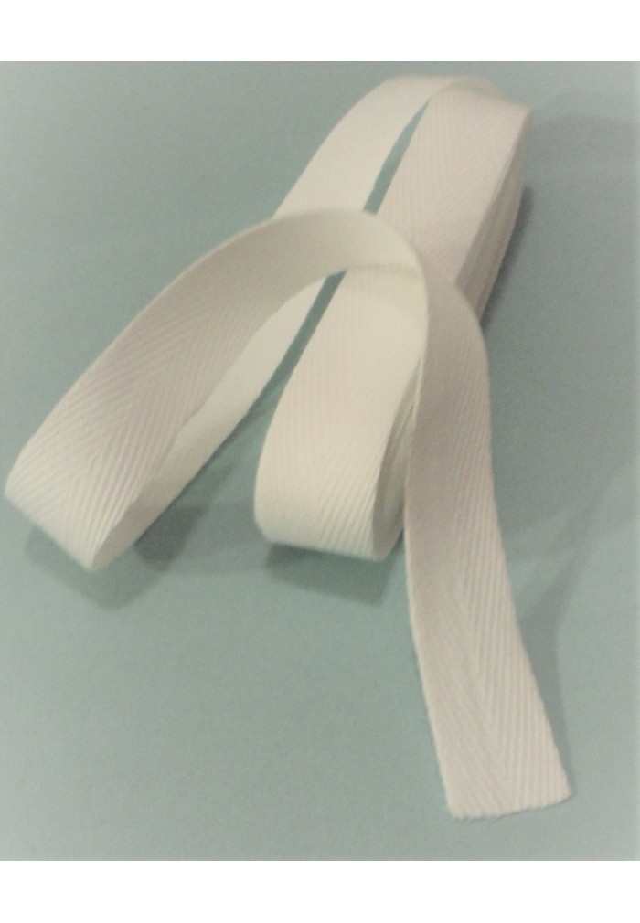 Ruban Biais Coton Sergé 10 Mm X 9,1 M - Chevrons Vert Kaki - Couture Emballage Cadeau Loisirs Créatifs
