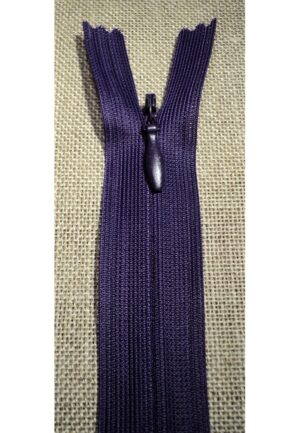 Fermeture invisible violet 60 cm, non séparable 4mm, robe, coussin, sac, trousse etc Fermeture a glissiere