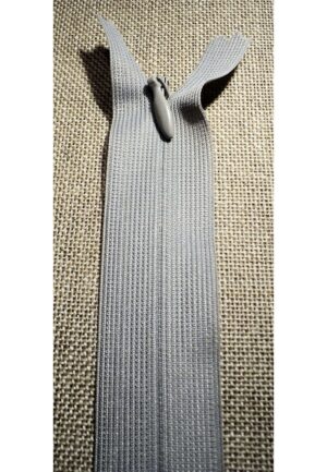 Fermeture invisible gris clair 60 cm, non séparable 4mm, robe, coussin, sac, trousse etc Fermeture à glissière