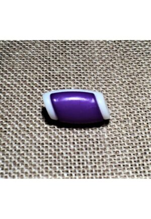 Bouton buchette mini violet 15mm, kabig, gilet, vest pour les enfants et les bébés