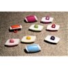 Bouton buchette mini vert anis 15mm, kabig, gilet, vest pour les enfants et les bébés