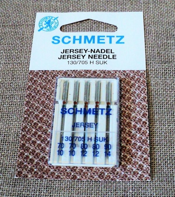 Schmetz JERSEY Aiguilles pour la machine à coudre nr. 70-80-90 assorti