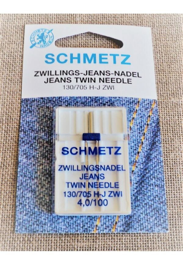 Schmetz Double Aiguille (Jumeaux) Jeans nº 100/4 pour la machine à coudre