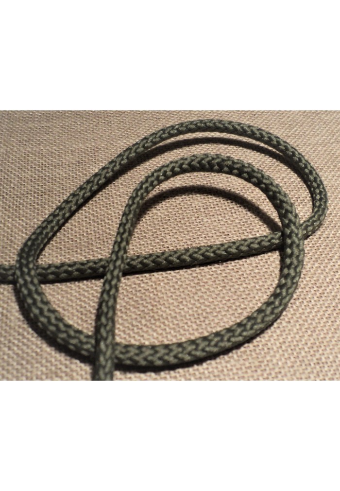Cordon Polyester Tressé 4mm Pour Anorak Et Vêtements - 10m Couleur Naturel | Parfait Sweat Capuche, Sac à Dos, Bricolage