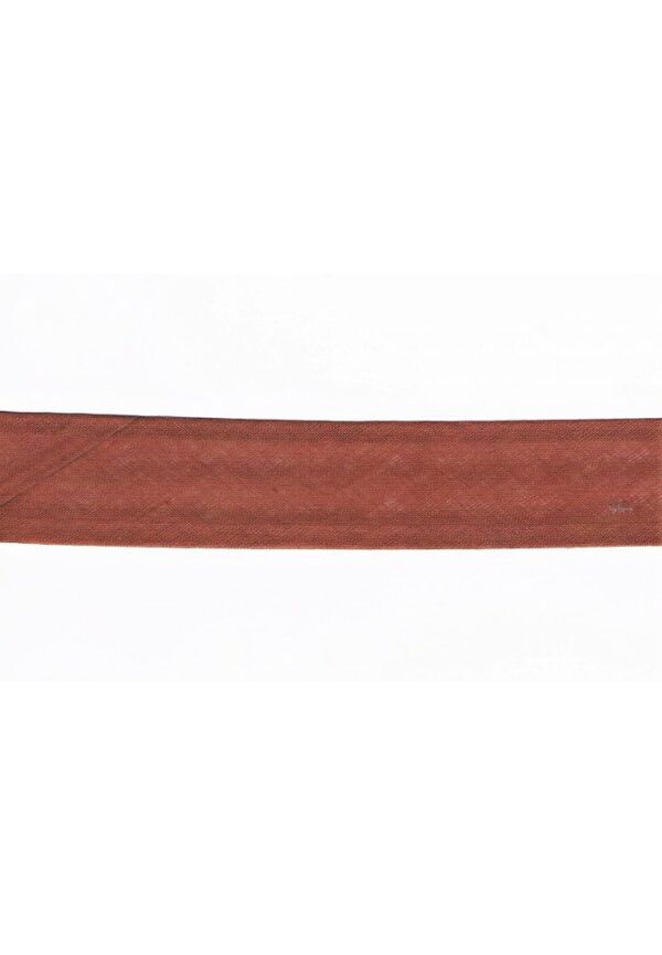 Ruban Biais 30mm Brique marron vendu au mètre