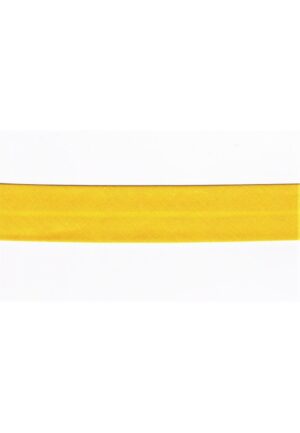Ruban Biais 30mm Jaune vendu au mètre