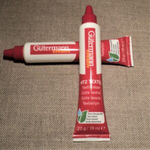 Colle HT2 Textile Gütermann tout tissus 20gr, colle sans solvant