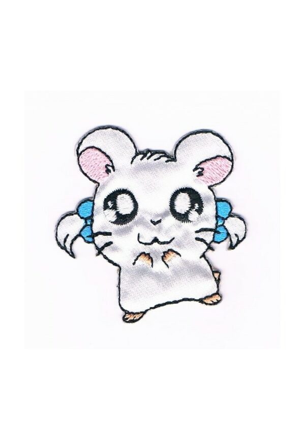 Ecusson Hamtaro, le petit hamster Bijou Thermocollant