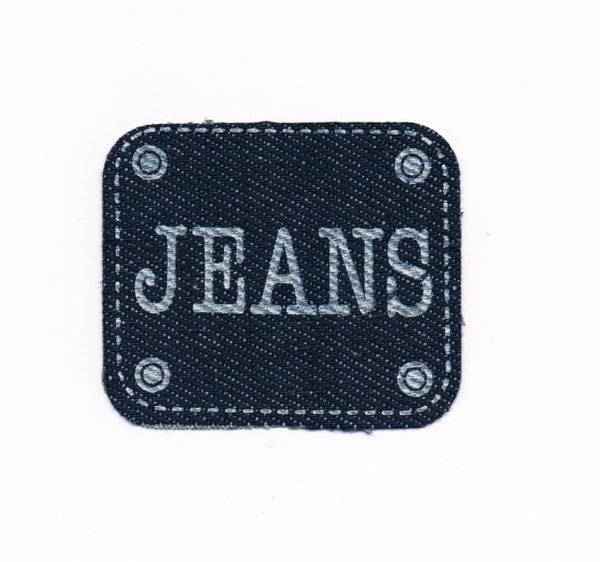 Ecusson Jeans Thermocollant 5.8 x 5.0cm