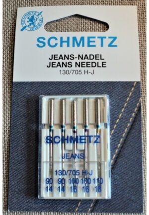 Schmetz Aiguilles Jeans universal pour la machine à coudre STANDARD, 130/705H, nr.90-100-110