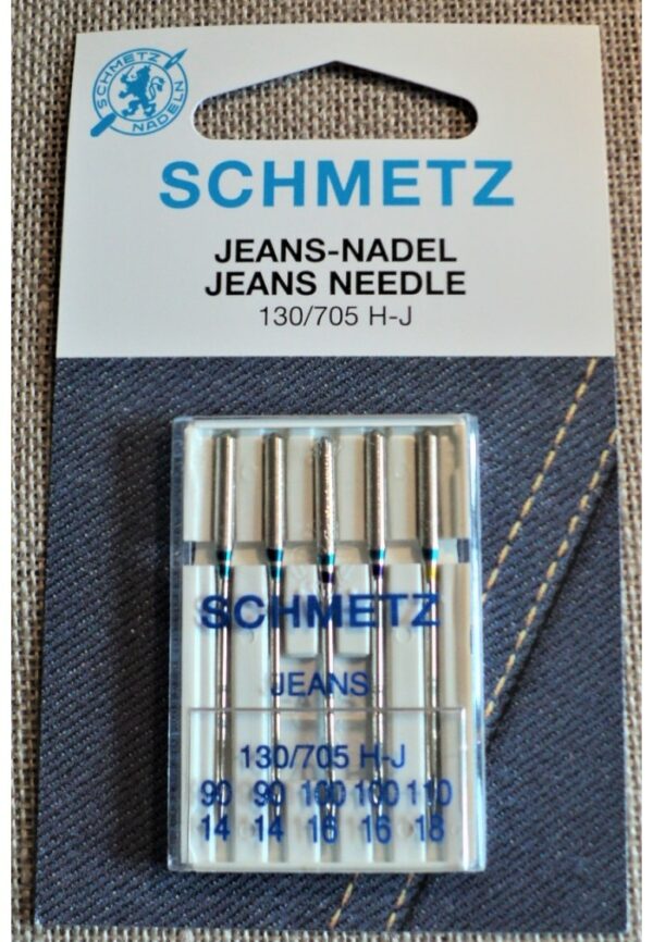 Schmetz Aiguilles Jeans universal pour la machine à coudre STANDARD, 130/705H, nr.90-100-110