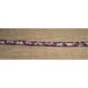 Elastique 5mm mauve violet blanc, élastique cordon rond, élastique décoratif