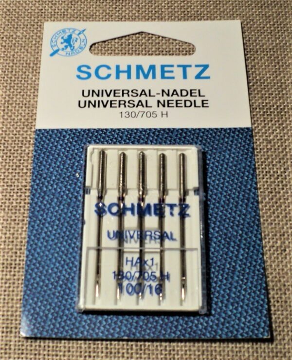 Schmetz Aiguilles nr.100 universal pour la machine à coudre STANDARD, 130/705H