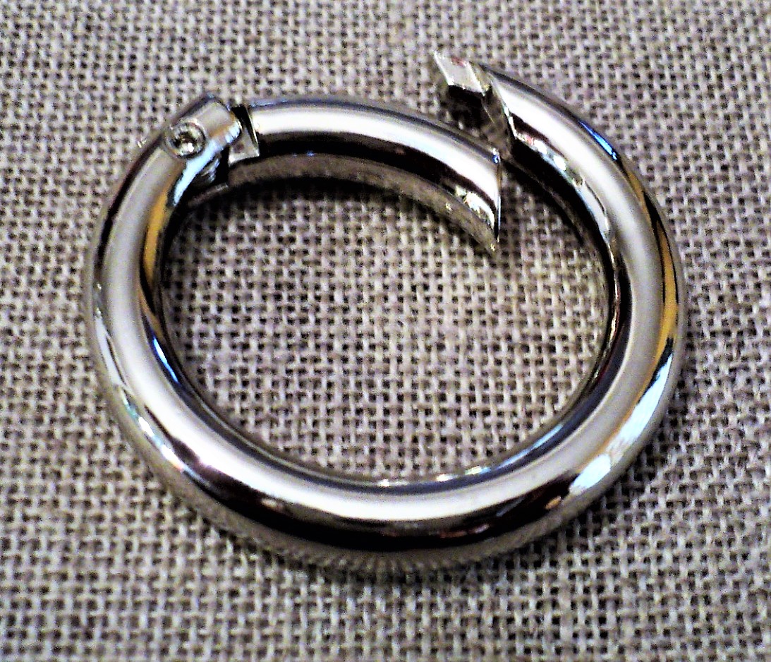 8 anneaux porte-clé anneaux rond,30x3mm, métal ,bronze