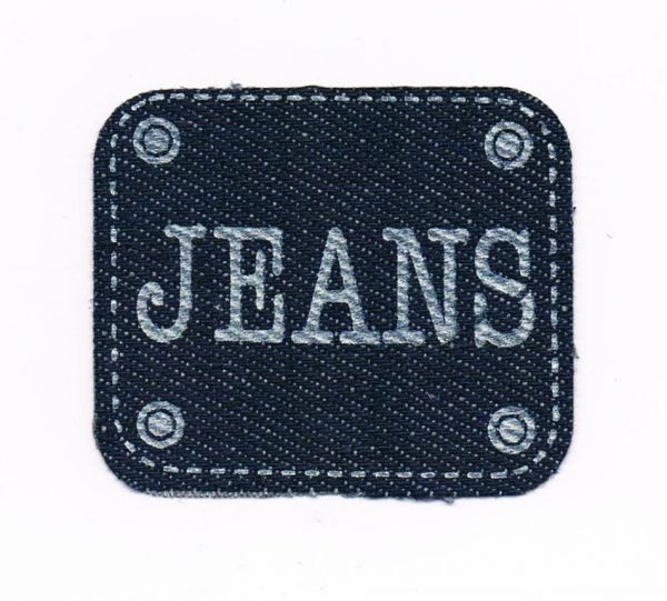Ecusson Jeans Thermocollant 7.0 x 6.0cm