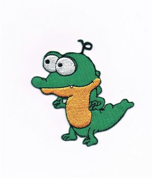 Ecusson Thermocollant Schnappi Le petit crocodile 5.0 x 7.0cm