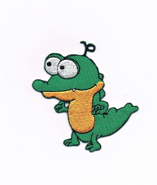 Ecusson Thermocollant Schnappi Le petit crocodile 5.0 x 7.0cm
