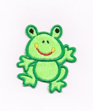 Ecusson Thermocollant le grenouille 5.5 x 6.5cm