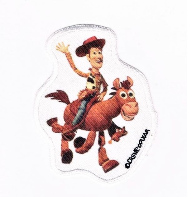 Ecusson Thermocollant Woody avec Pile-poil Toy Story 6.50x8.9cm