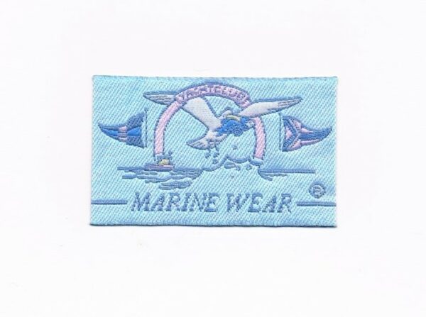 Ecusson à coudre vêtements marins (marine wear) 6.5x4.0cm