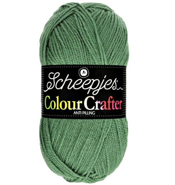 Colour Crafter Vert 5x100g, fil à tricoter, fil à crocheter Scheepjes 1824 enschede