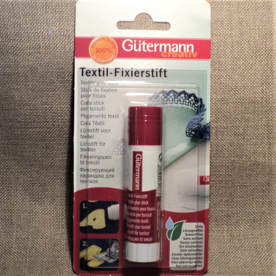 Stick de fixation pour tissus Gütermann 10gr, bâton de colle sans solvant