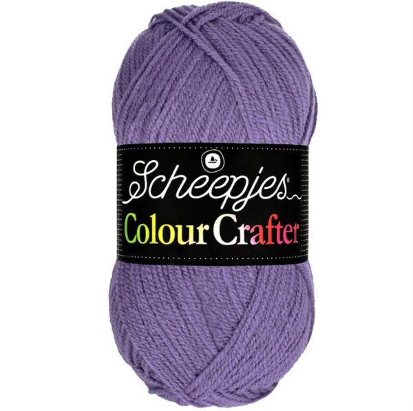 Colour Crafter Violet 5x100g, fil à tricoter, fil à crocheter Scheepjes