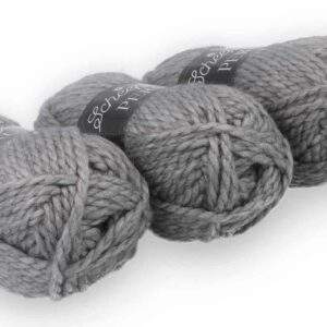 Peru gris 5x100g fil à tricoter épais, fil à crocheter épais laine alpaga/acrylique Scheepjes