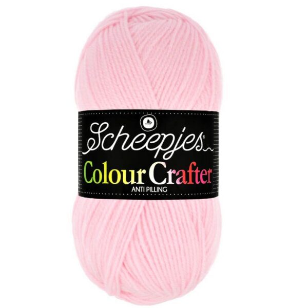 Colour Crafter Rose poudré 5x100g, fil à tricoter, fil à crocheter Scheepjes Colour Crafter 1130 Sittard