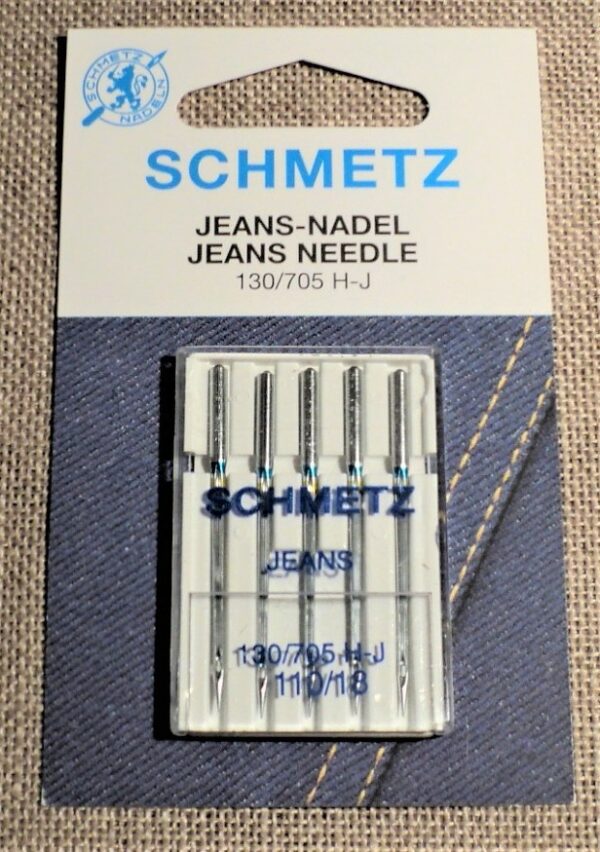 Schmetz Aiguilles JEANS universal pour la machine à coudre STANDARD, 130/705H-J, nr.110