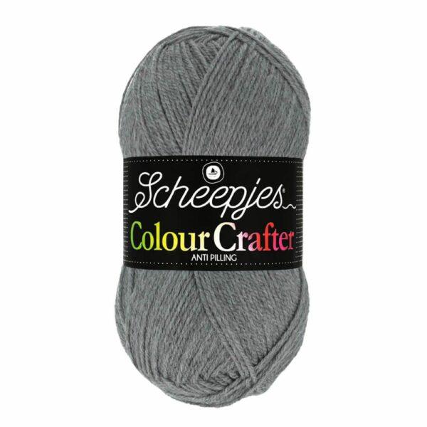 Colour Crafter Gris 100g, fil à tricoter, fil à crocheter Scheepjes Colour Crafter 1099 Wolvega