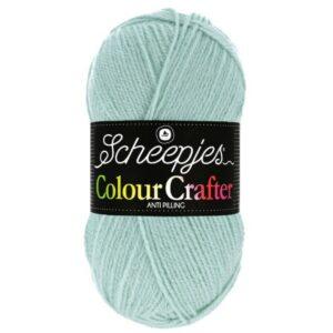Colour Crafter Vert d'eau 100g, fil à tricoter, fil à crocheter Scheepjes Colour Crafter 1820 Goes